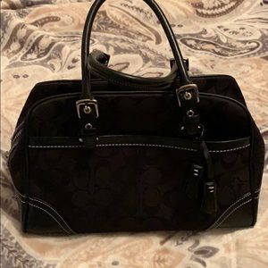 Coach signature satchel